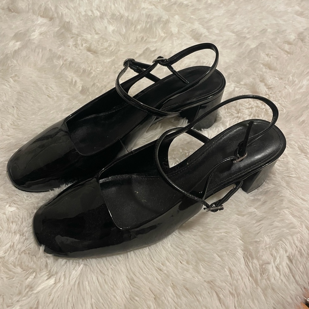 Mango kitten heels